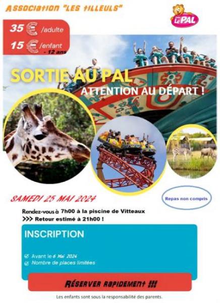 Flyer Sortie au PAL